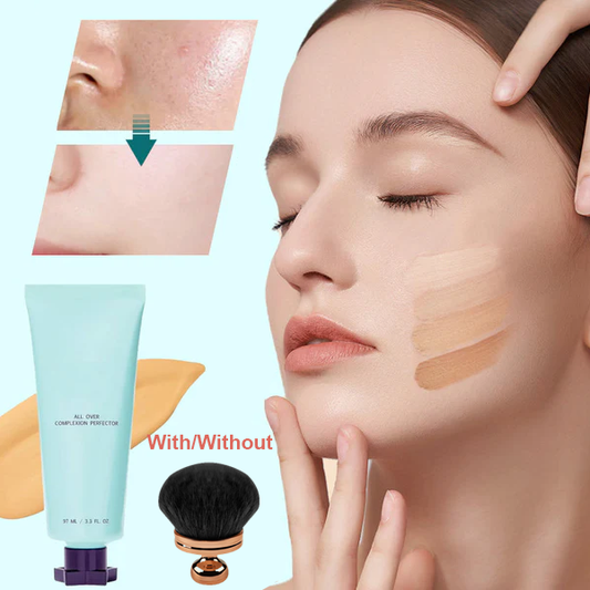🔥¡Compre 1 y Llévese 1 Gratis!🎁Hidratante, Corrector y Cubriente Todo en Uno 💧✨ Ligero e Impermeable