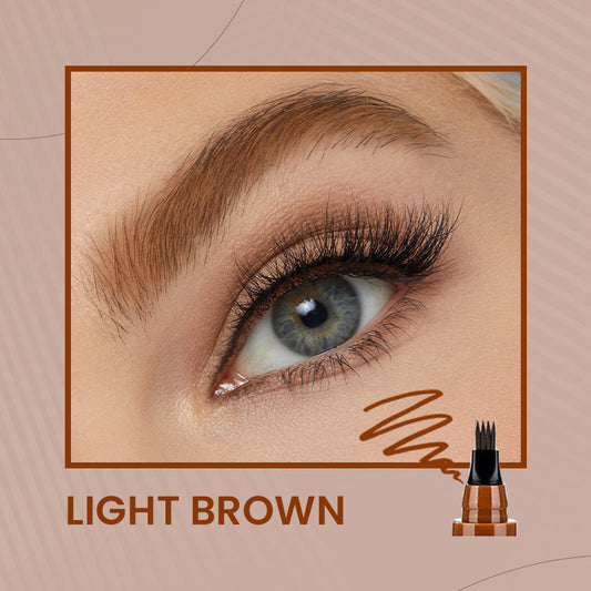 🎁Compre 1 y llévese 1 gratis🔥Bolígrafo impermeable de cuatro puntas para barba y cejas✨